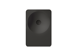 Samsung Music Studio 7 LS70H em preto.