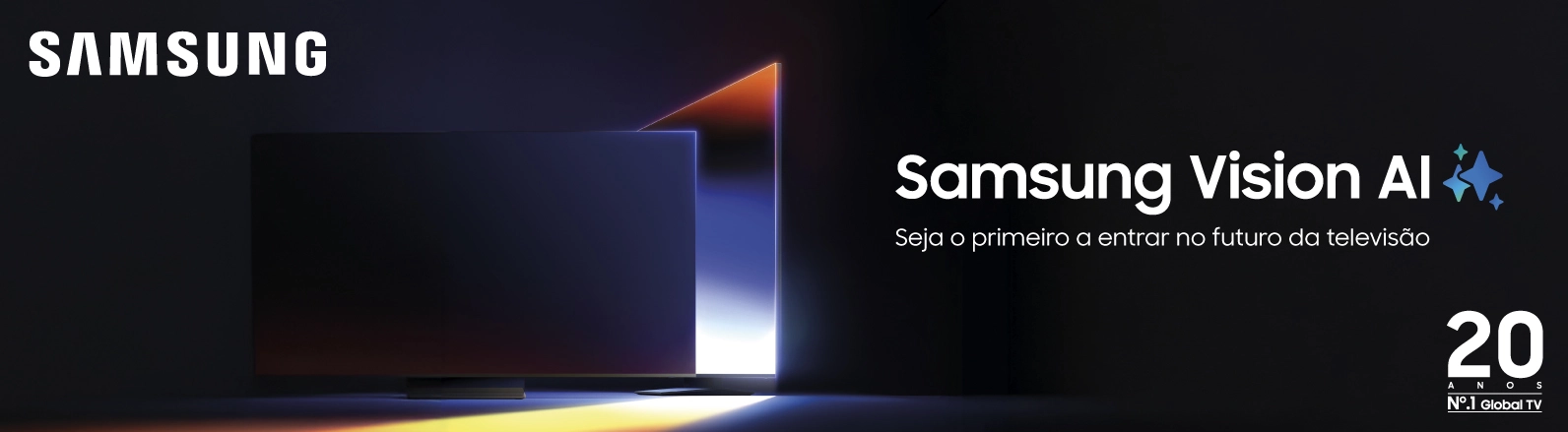 Samsung Vision AI - Seja o primeiro a entrar no futuro da televisão