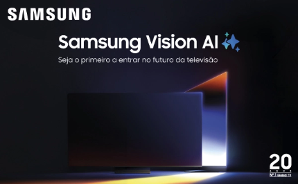 Samsung Vision AI - Seja o primeiro a entrar no futuro da televisão