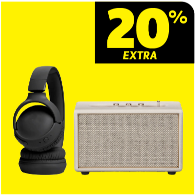 Todas Colunas e Auscultadores JBL e Marshall