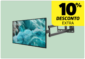 Em Suportes TVs, na compra conjunta com uma TV