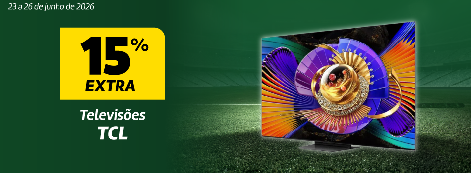 15% Desconto Extra em Televisões TCL