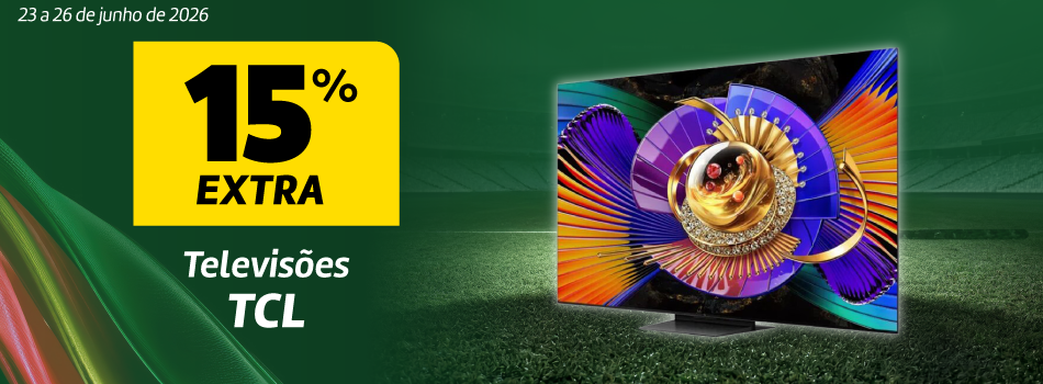 15% Desconto Extra em Televisões TCL