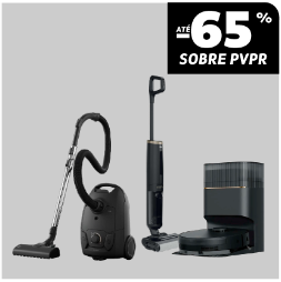 Aspiradores Hoover, AEG, Bosch, iRobot, Dreame e Xiaomi Aspiradores Hoover, AEG, Bosch, iRobot, Dreame e Xiaomi