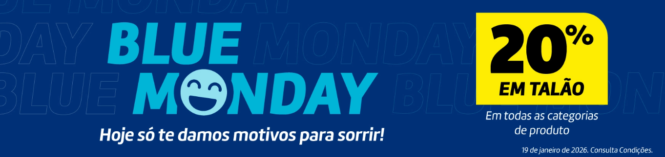 Blue Monday - Hoje só te damos motivos para sorrir!