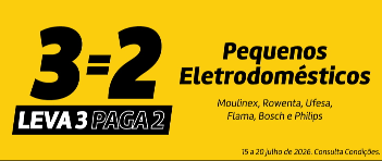 Leve 3 Pague 2 - Pequenos Eletrodomésticos Leve 3 Pague 2 - Pequenos Eletrodomésticos