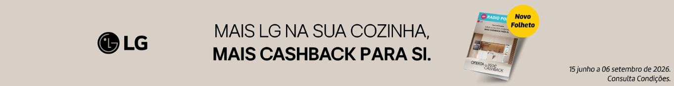 Mais LG na sua cozinha - Mais Cashback para si Mais LG na sua cozinha - Mais Cashback para si