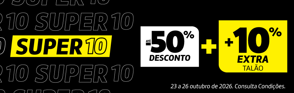 Super10 + 10% Extra em talão - 23 a 26 outubro 2026