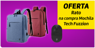 Oferta Rato na compra de mochila Tech Fuzzion Oferta Rato na compra de mochila Tech Fuzzion