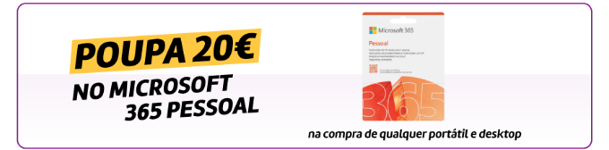 Poupa 20€ no Microsoft Office 365 Pessoal Poupa 20€ no Microsoft Office 365 Pessoal