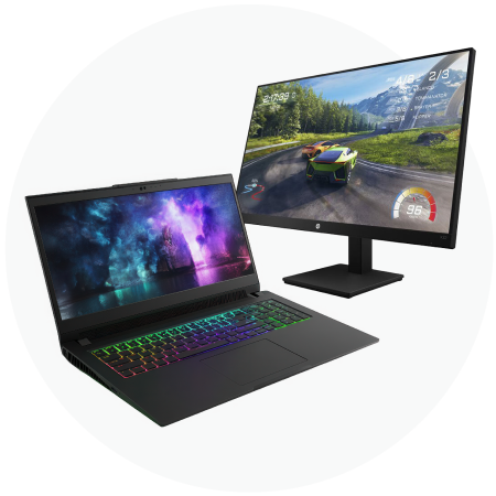 Portáteis e Monitores