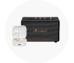 Auriculares e Colunas