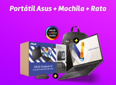 Portátil Asus + Mochila + Rato