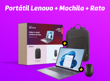 Portátil Lenovo + Mochila + Rato