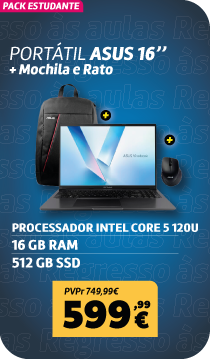 PC PORTÁTIL ASUS F1605VA-53BDLPB PACK