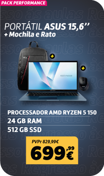 PC PORTÁTIL ASUS M1502NAQ-R51CLH PACK