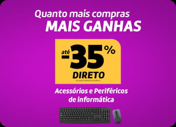 Até 35% Acessórios e Periféricos de Informática