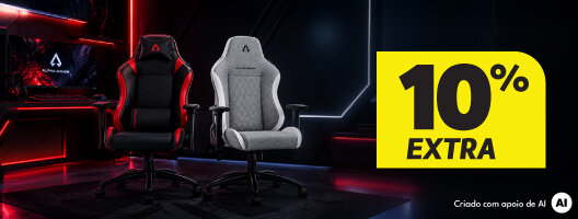 10% Desconto Extra Marca Alpha Gamer. Utiliza o código: ALPHA10. 26 de outubro a 01 de novembro de 2026. 10% Desconto Extra Marca Alpha Gamer. Utiliza o código: ALPHA10. 26 de outubro a 01 de novembro de 2026.