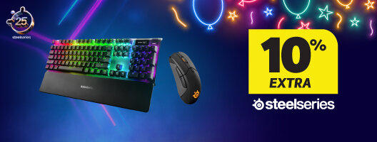 Steel Days - 25 anos a elevar o gaming. Aproveita 10% extra steelseries com o código: STEEL10. 16 a 22 de março de 2026.