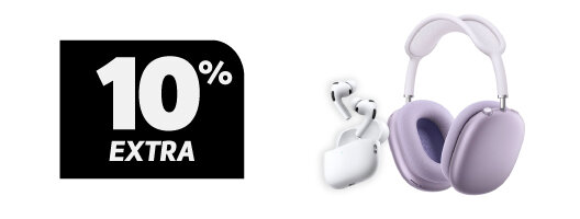10% Extra em Airpods. Utiliza o codigo: AIRPOD10