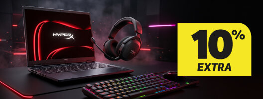 10% Desconto Extra Marca HyperX. Utiliza o código: HYPERX10. 10% Desconto Extra Marca HyperX. Utiliza o código: HYPERX10.