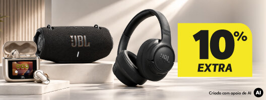 10% Desconto Extra Marca JBL Utiliza o código: JBL10