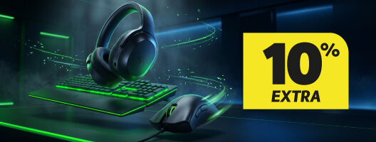 10% Extra na Marca Razer. Utiliza o código: RAZER10. 10% Extra na Marca Razer. Utiliza o código: RAZER10.