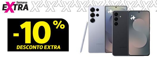10% Desconto Extra em Todos Smartphones Samsung Galaxy S25. Válido 17 a 21 setembro de 2025.
