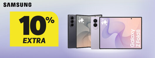 10% Desconto Extra Samsung Galaxy Z Fold8 e Fold8 Ultra. Utiliza o código: RP10
