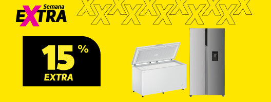 15% Desconto Extra Arcas, Frigoríficos, Americanos e Caves de Livre Instalação. 18 a 25 de fevereiro.