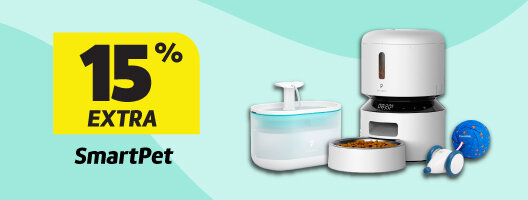 15% Desconto Extra em SmartPet - PetLibro, PetCube e Cheerble. Utiliza o código: PET15