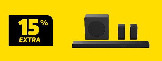 15% Desconto Extra em Soundbars Hisense. 15 a 29 de setembro de 2026. 15% Desconto Extra em Soundbars Hisense. 15 a 29 de setembro de 2026.