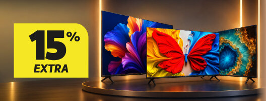 15% Desconto Extra Televisões TCL
