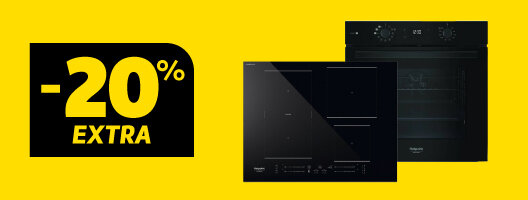 20% Desconto Extra em Encastre Hotpoint. 02 a 15 junho de 2026. 20% Desconto Extra em Encastre Hotpoint. 02 a 15 junho de 2026.