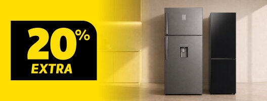 20% Desconto Extra em Frigoríficos Samsung. 23 a 28 de junho de 2026. 20% Desconto Extra em Frigoríficos Samsung. 23 a 28 de junho de 2026.