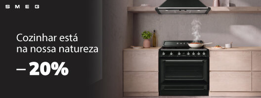 20% Desconto Extra Grandes Eletrodomésticos Smeg. Utiliza o código: 20SMEG