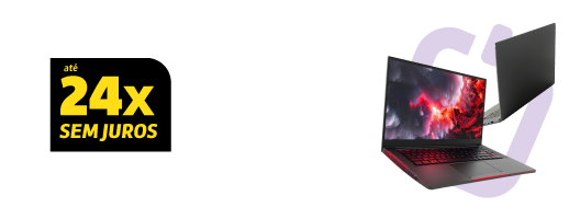 24x Sem Juros em todos os Portáteis