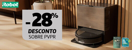 28% Desconto sobre PVPR Aspirador Robot Ir Roomba Combo 775 AE. O melhor para a tua casa