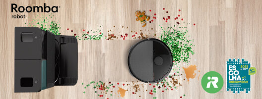 39% Desconto Aspiradores Roomba 505 + com AutoLavagem. Válido de 18 a 24 novembro de 2025. 39% Desconto Aspiradores Roomba 505 + com AutoLavagem. Válido de 18 a 24 novembro de 2025.