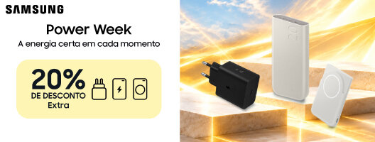 20% Desconto Extra em Carregadores de Telemóvel Samsung. Válido de 22 outubro a 01 novembro de 2026, 20% Desconto Extra em Carregadores de Telemóvel Samsung. Válido de 22 outubro a 01 novembro de 2026,