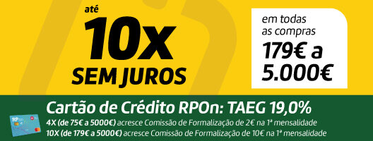Até 10x Sem Juros em todas as compras. 18 a 30 de junho de 2026.