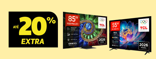 Televisões TCL Utiliza o código: TCL10 | TCL20 Televisões TCL Utiliza o código: TCL10 | TCL20