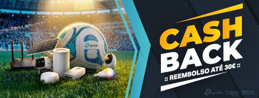 Equipa-te para o mundial e ganha Reembolso até 30€ na compra de produtos TP-Link