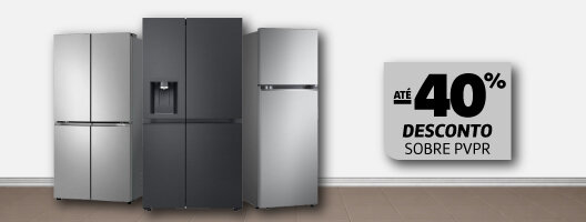 Até 40% Desconto sobre PVPR em Frio LG. 05 a 08 de fevereiro. Promoção nos produtos assinalados.