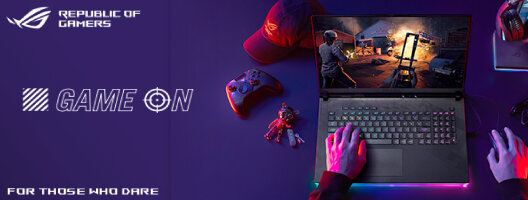 Até 500€ Desconto Sobre PVPr Em Portáteis Gaming ROG. Game ON. 11 a 24 maio de 2026