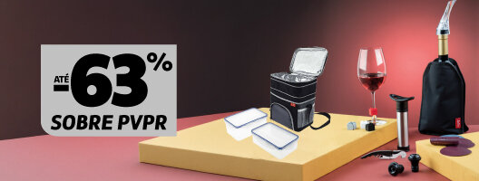 Até 63% Desconto Sobre PVPr em Artigos Jata. 10 janeiro a 31 dezembro de 2026.