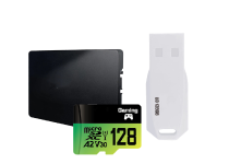 Cartões, USB e Discos SSD