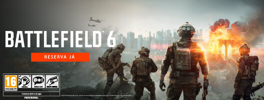Pré-Venda Battlefield 6. Disponível a 10 outubro de 2025.