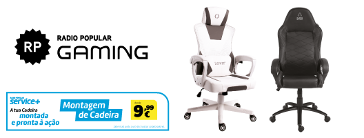 Descobre o teu lugar de sonho Cadeiras Gaming Descobre o teu lugar de sonho Cadeiras Gaming
