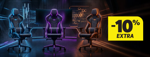 10% Desconto Extra em Cadeiras Gaming. Válido 11 a 17 maio de 2026. 10% Desconto Extra em Cadeiras Gaming. Válido 11 a 17 maio de 2026.